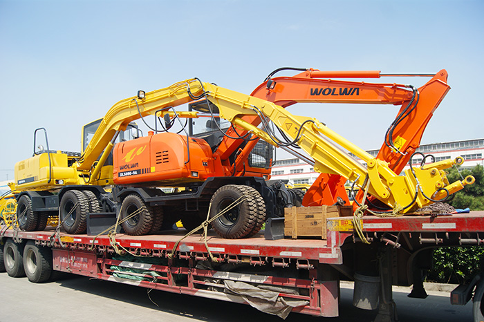 wolwa group excavator transoportation pitcure