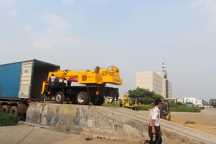 Excavators and Cranes of Wolwa Group: Be Exported to Costa Rica