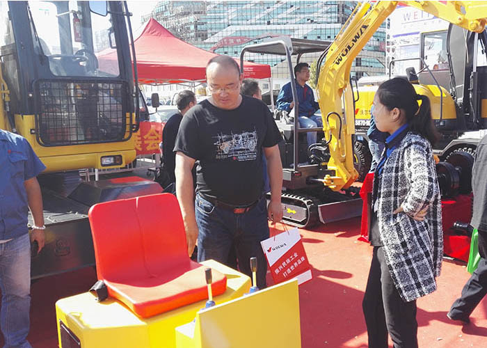 Wolwa group with various machines to participate in the 2015 national construction machinery exhibition