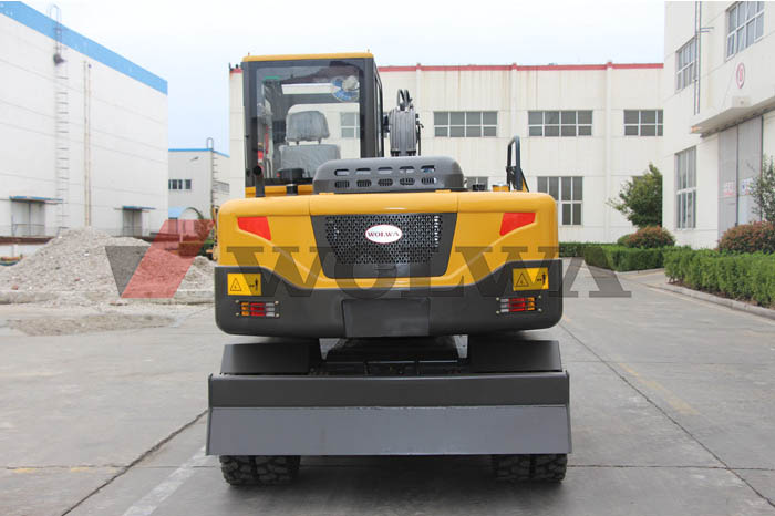 Wolwa Group Unveiled A Kind of New Wheel Hydraulic Excavator-Model DLS870-9M