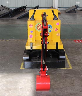 Stimulation type 360° kid excavator