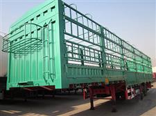 Stake semi trailer