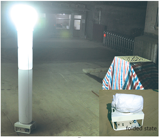 GNZM71 Gas column type lamp