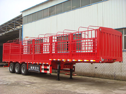 Stake semi trailer