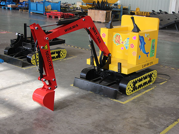 Stimulation type 360° kid excavator