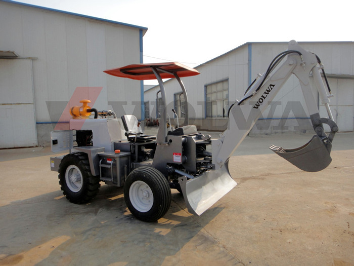 DLS818-9A agricultural wheel excavator